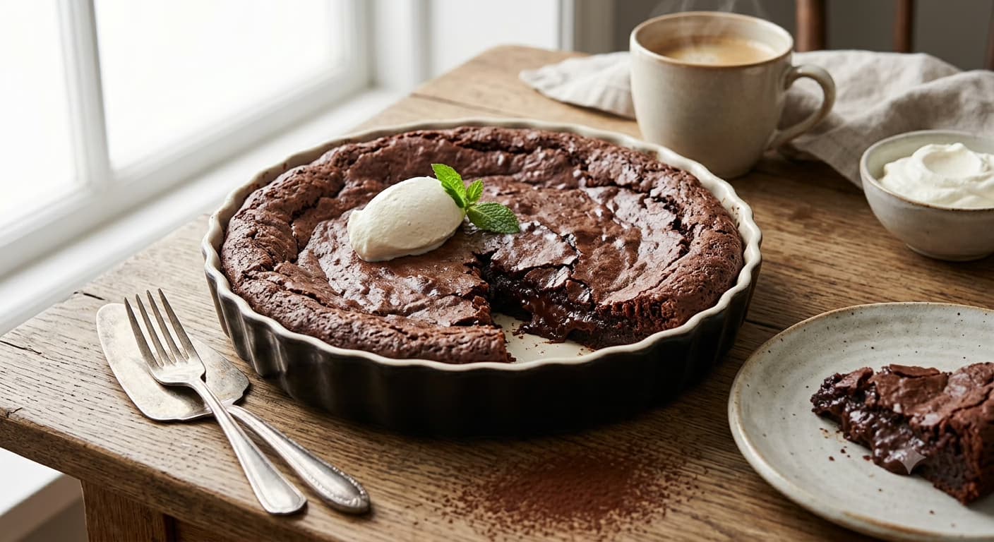 Klassisk Kladdkaka