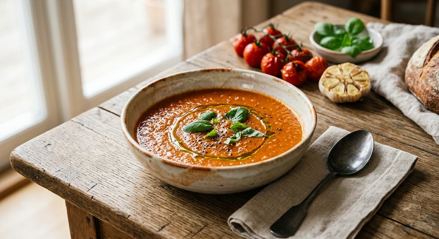Rostad tomatsoppa