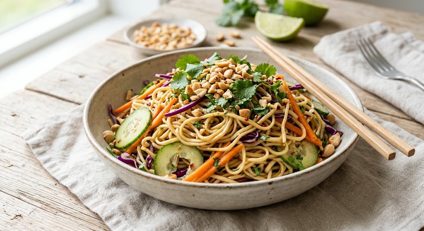 Het nudelsallad