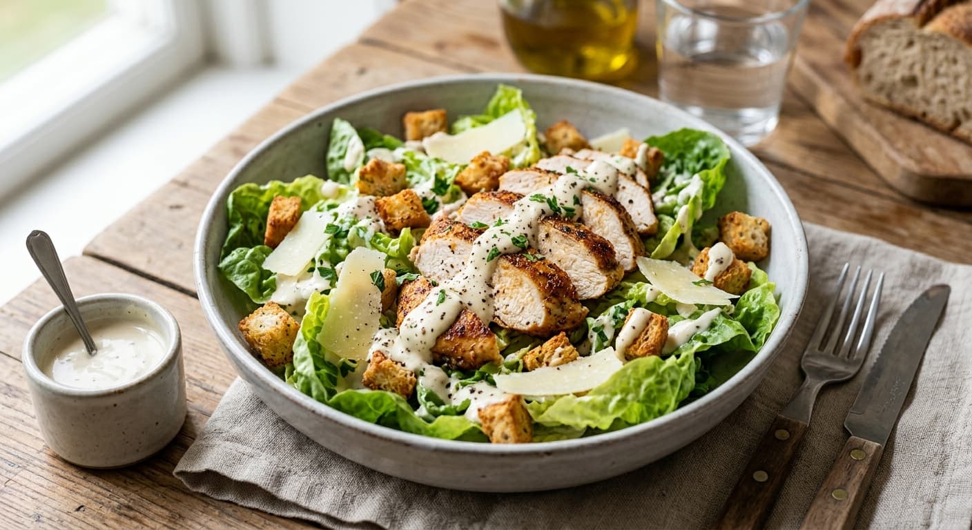 Caesarsallad med kyckling