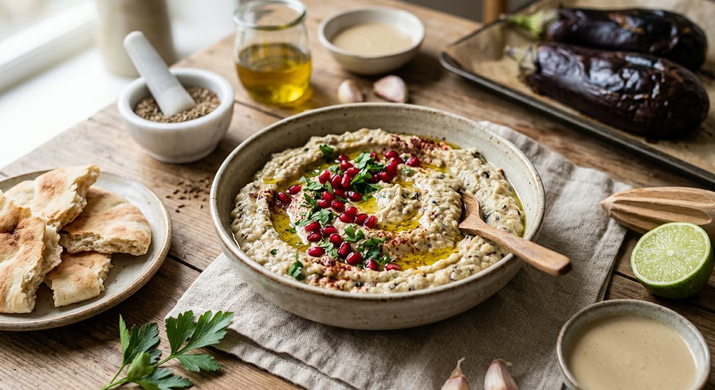 Baba ghanouj (baba ganoush)