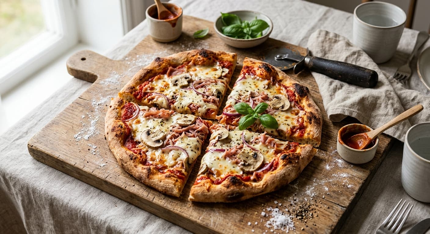 Hemmagjord pizza