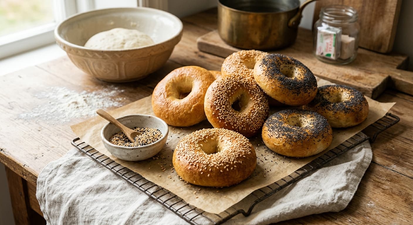 Bagels (grundrecept)