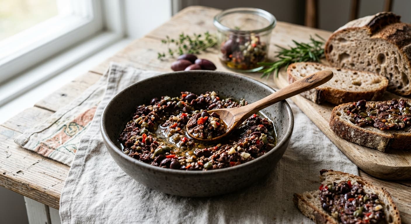 Chili-tapenade