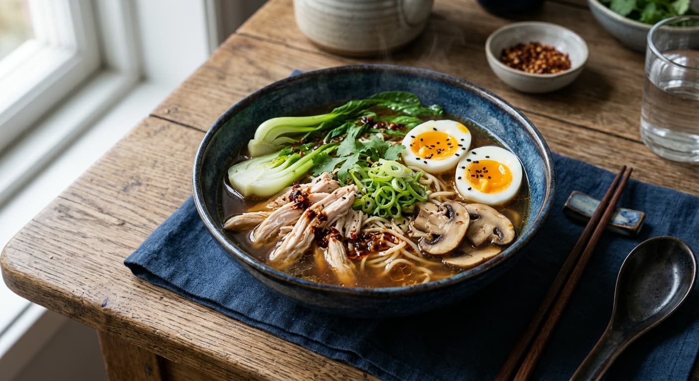 Ramen med kyckling