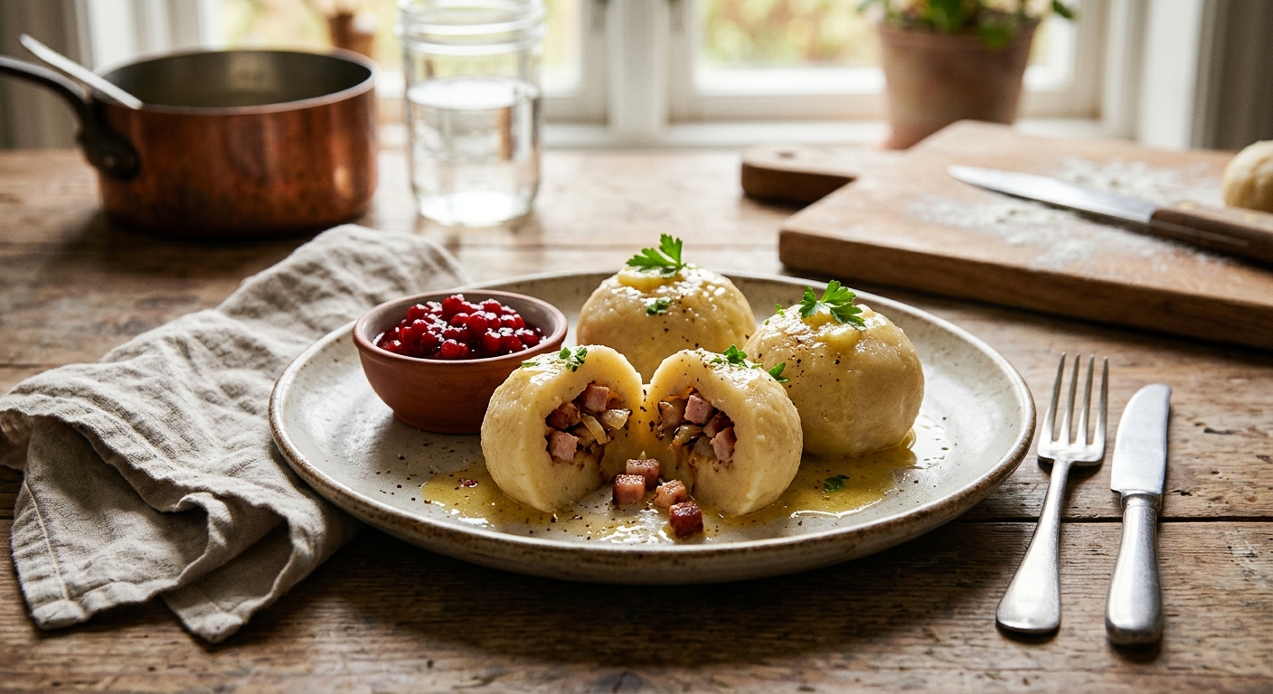 Kroppkakor med fläsk och lök