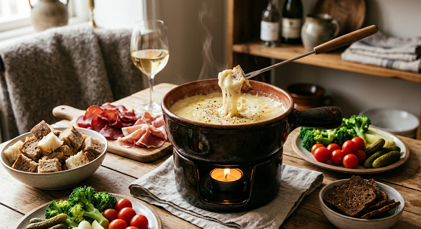 Klassisk Ostfondue
