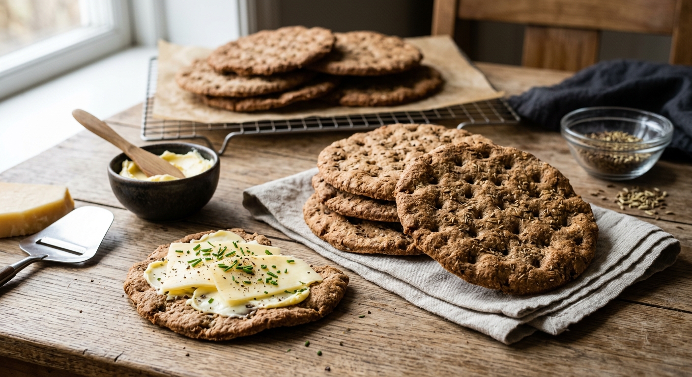 Knäckebröd med Råg