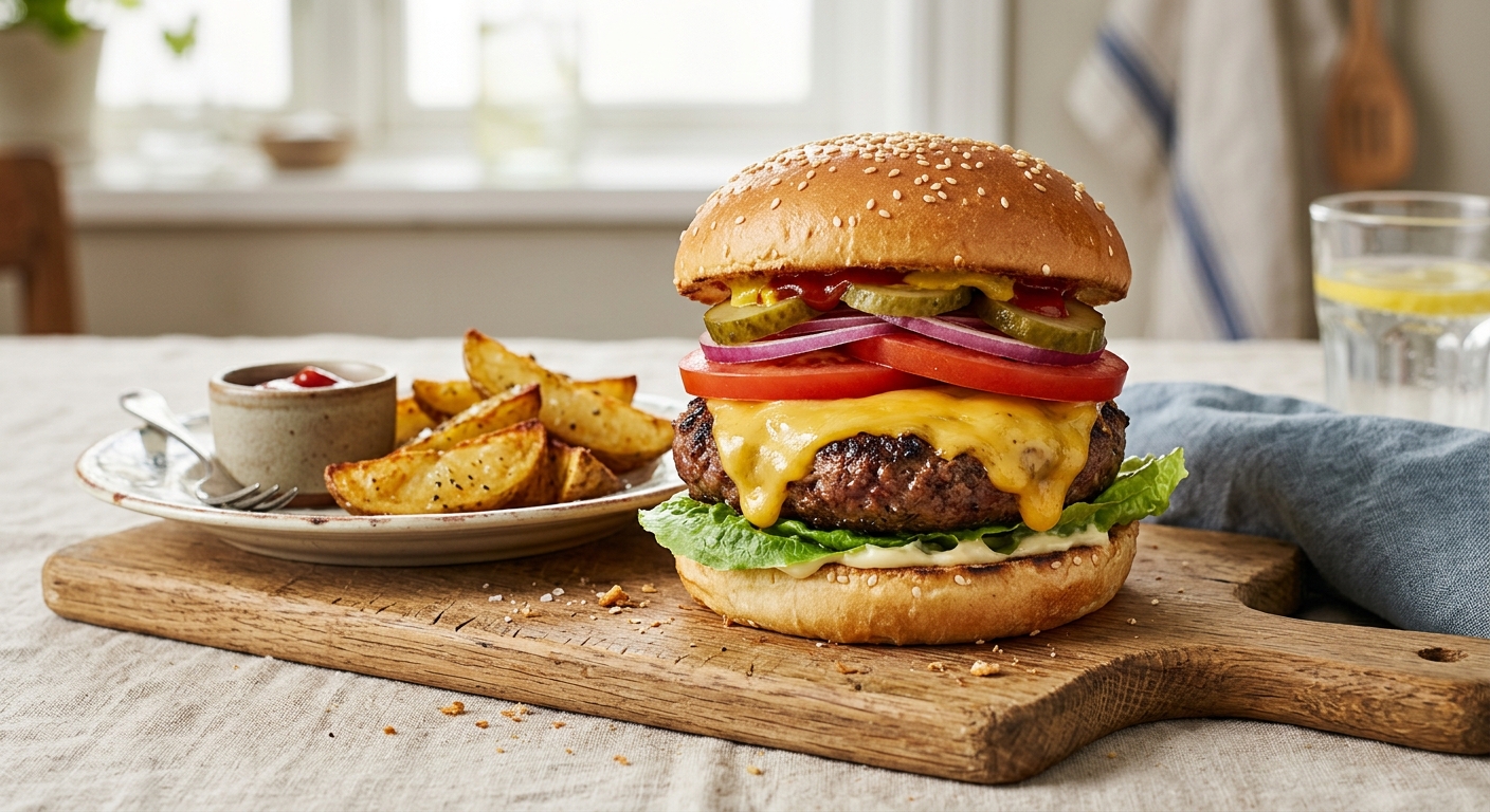 Amerikansk Cheeseburger