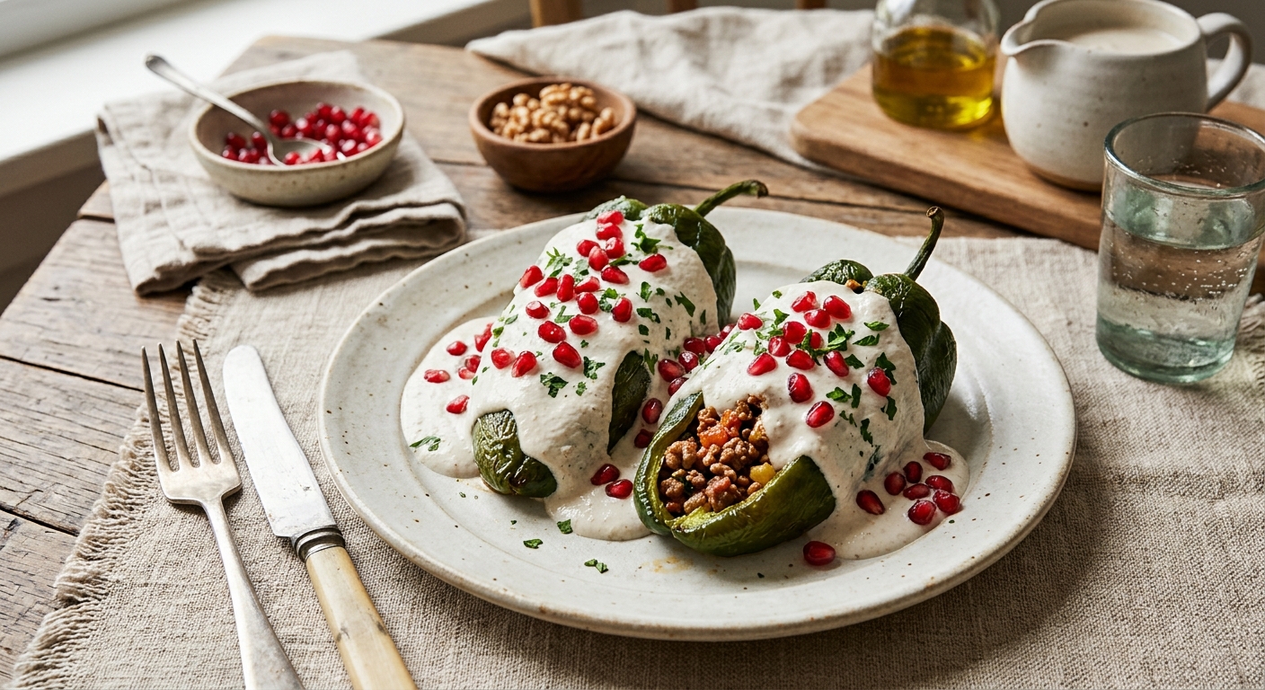 Chiles en Nogada