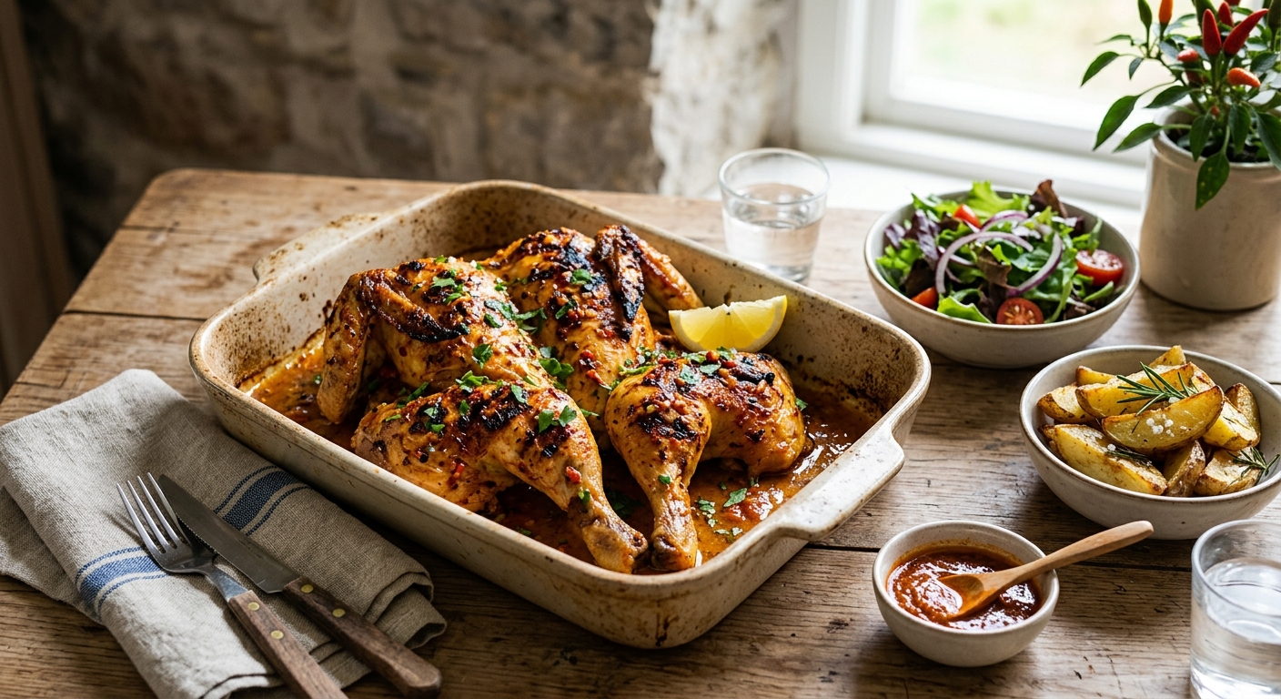 Frango Assado med Piri-Piri