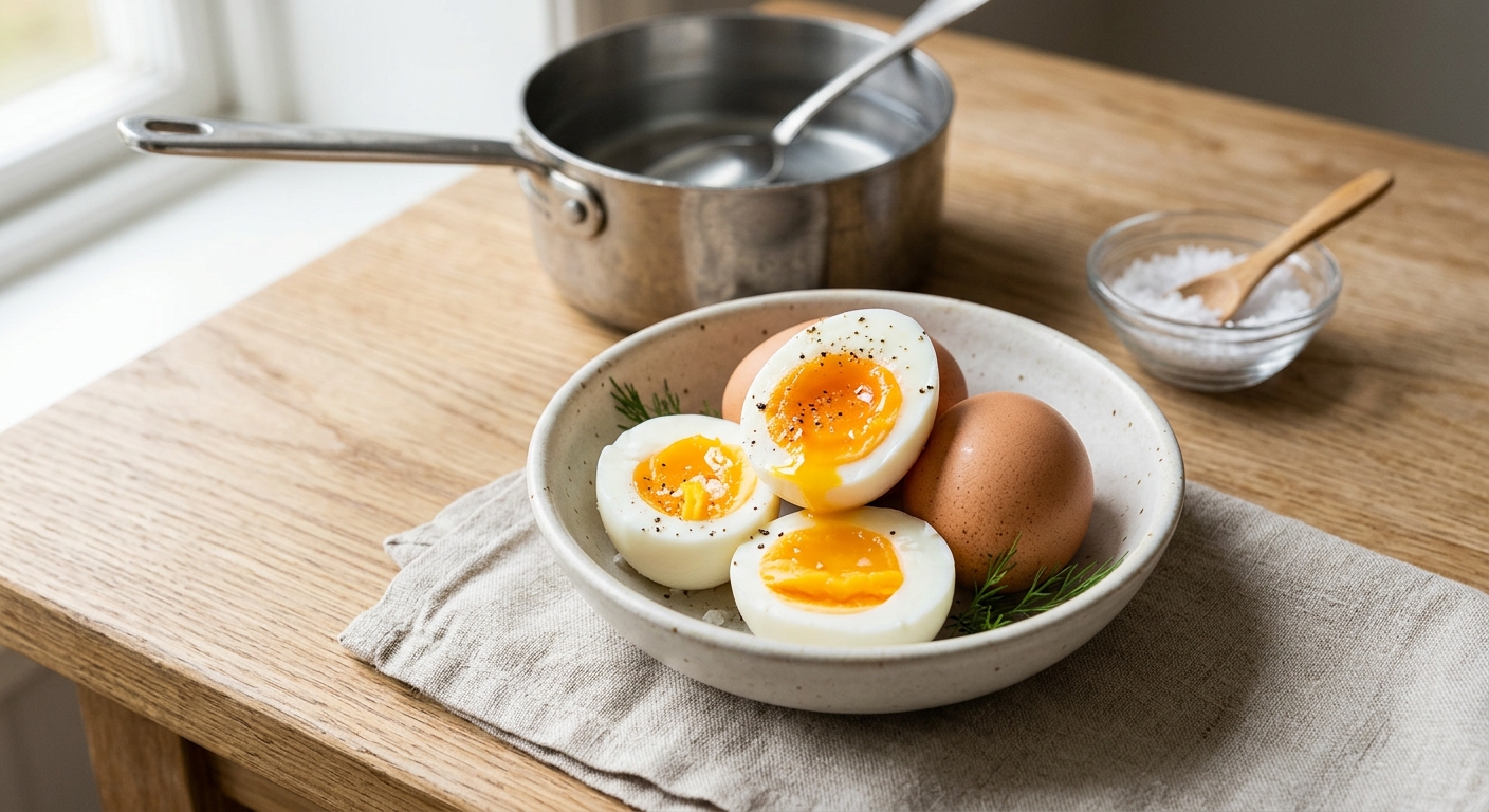 Kokt ägg (grundrecept)