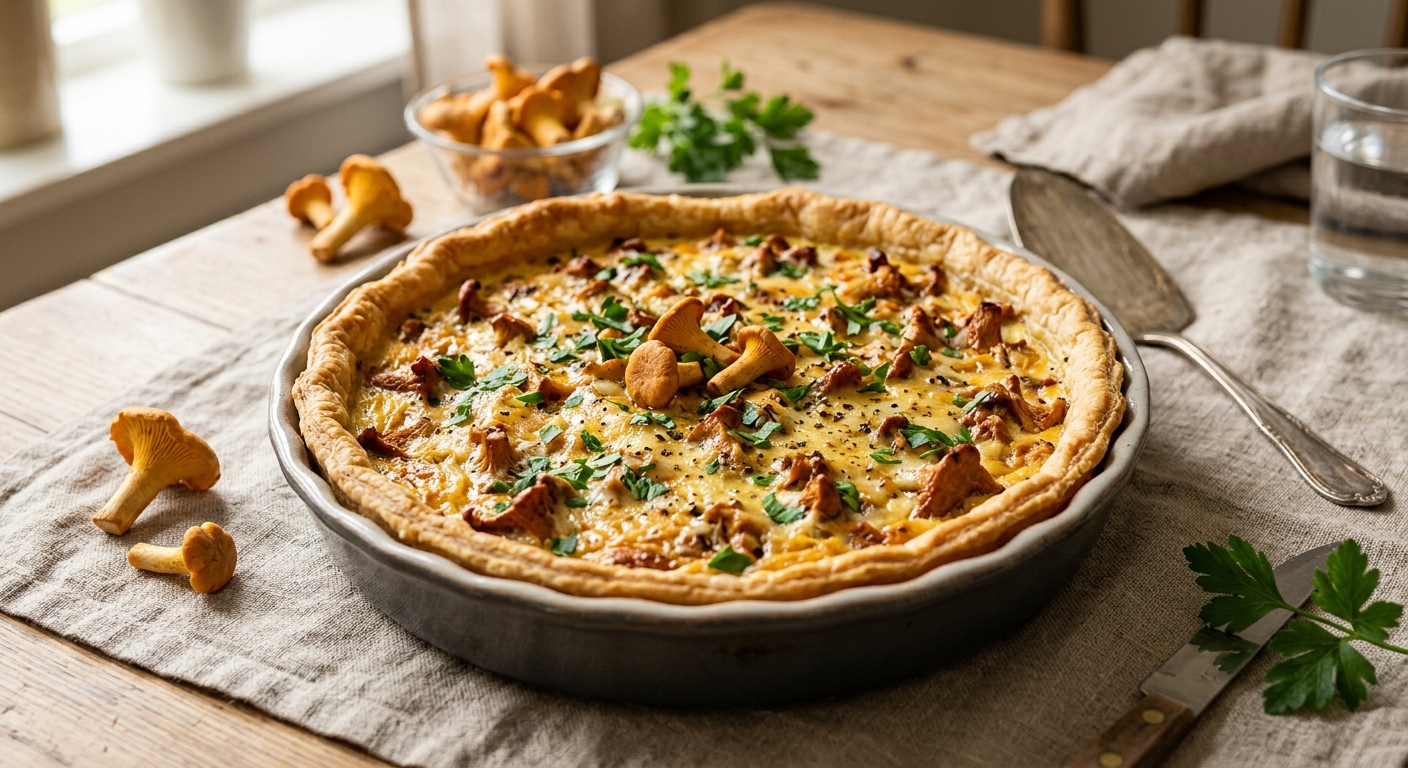 Kantarellpaj