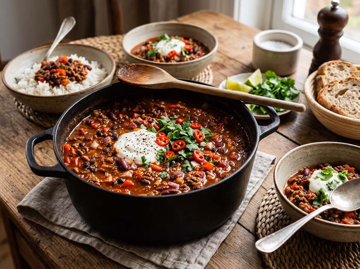 Klassisk & smakrik chili con carne