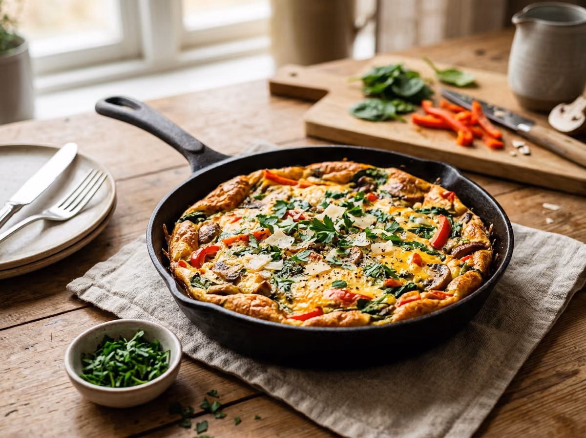 En klassisk frittata