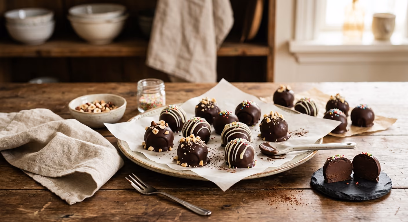Chokladdoppade praliner
