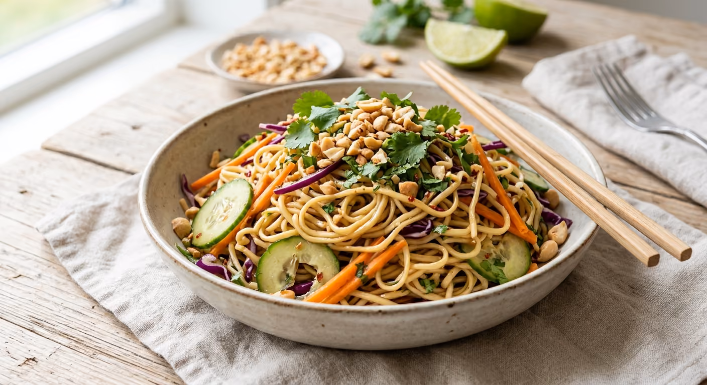 Het nudelsallad